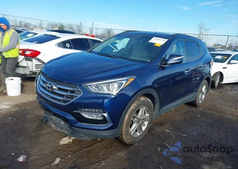 2018 Hyundai Santa Fe Sport 2.4L из США, поврежденный, VIN 5XYZU3LB4JG562876